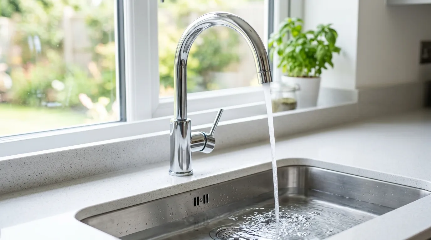 Local Plumbing Master Pros same day plumber fixing a faucet in Northwood, ND